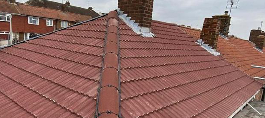 Roofing work